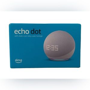 Echo Dot (5th Gen) with Clock | UNOPENED